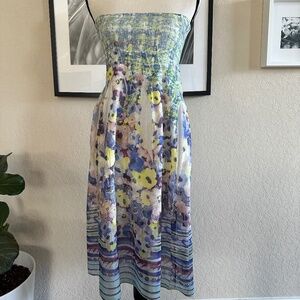 Lapis Tube Top Dress Size Small